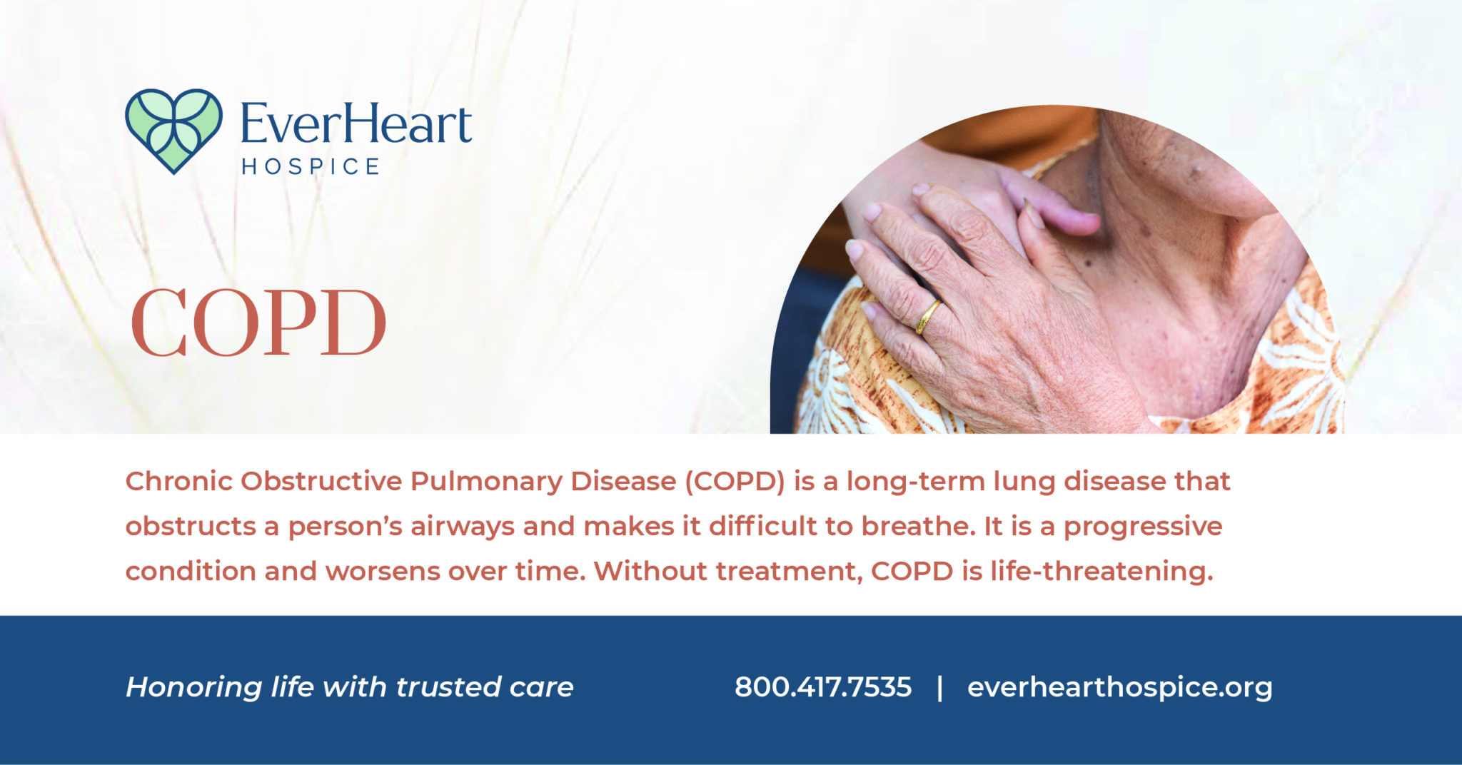 When should COPD patients consider Hospice